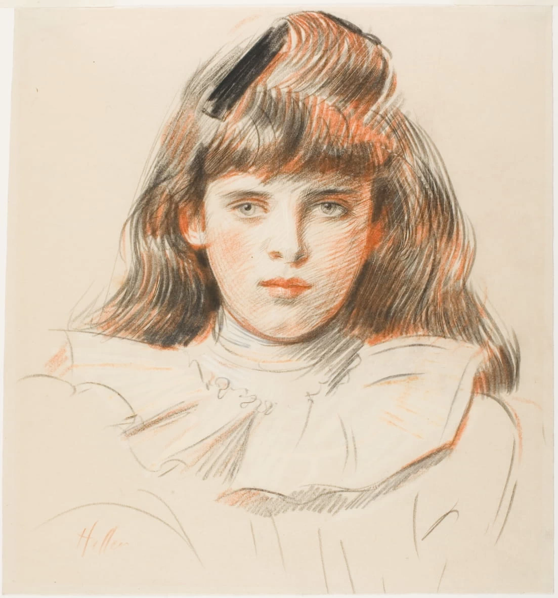 Ritratto della figlia Rllen - Art Institute of Chicago